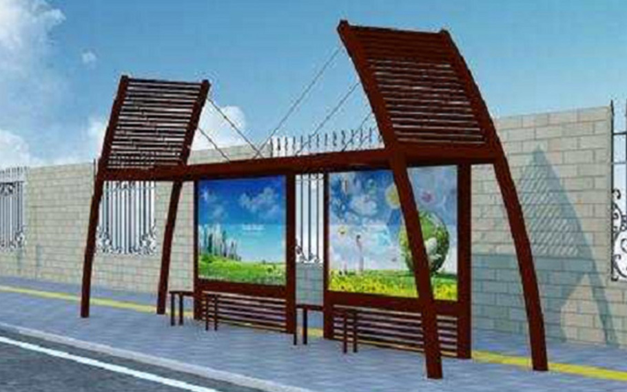 江西候車亭發(fā)貨第一車